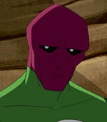 Abin Sur voiced by Corey Burton in Justice League: The New Frontier.