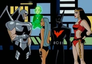Warhawk tells Justice League that he think that Superman tried to kill him