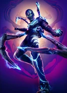 Blue Beetle portrayed by Xolo Maridueña in the DC Extended Universe/DC Universe.