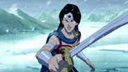 Wonder Woman suit from JLA Adventures: Trapped In Time.