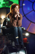 Oracle portrayed by Dina Meyer in the Birds of Prey TV series.