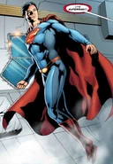 Superman as he appears in "Smallville: Season 11" comic series.