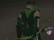 Green Arrow voiced by Chris Hardwick in the TV series The Batman.