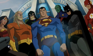 Justice League from the TV series Young Justice.