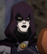 Raven from the Injustice film.