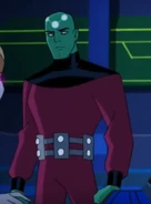 Brainiac 5 voiced by Noel Fisher in the DC Animated Universe.