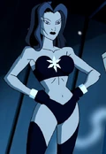 Killer Frost voiced by Jennifer Hale in the Superman/Batman film series.
