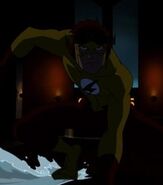 Kid Flash voiced by Jason Spisak in the TV series Young Justice.