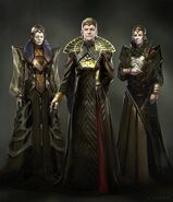 Concept art for the Kryptonian Council.