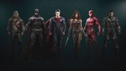 Justice League Team Concept Art