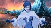 Killer Frost voiced by Sarah Shahi in the TV series Young Justice.
