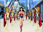 Dian is excommunicated from Themyscira.