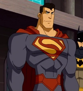 Superman voiced by Peter Jessop in JLA Adventures: Trapped In Time.