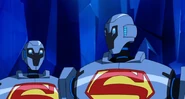 Superman Robots from Superman vs. The Elite.