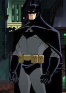 Batman voiced by Bruce Greenwood in Batman: Under the Red Hood.