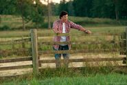 Clark on the Kent farm.
