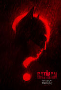 The Batman 2022 Question Mark Poster