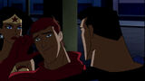 Wally reveals his identity... After Bruce does it for him.