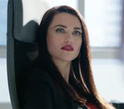 Lena Luthor portrayed by Katie McGrath in the Arrowverse.
