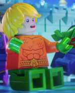 Aquaman from The LEGO Movie film series.