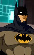 Batman voiced by Diedrich Bader in JLA Adventures: Trapped In Time.
