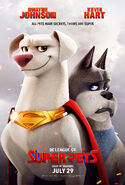 DC League of Superpets Duo Poster