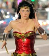 Wonder Woman portrayed by Adrianne Palicki in the Kellyverse.