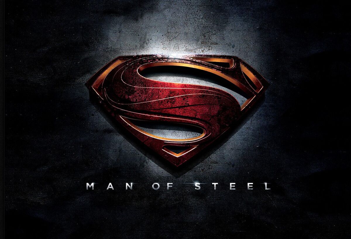 Caderno Superman Man of Steel Logo Filme 1 Matéria