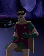 Robin voiced by Shane Haboucha in Justice League: The New Frontier.