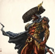 Bari, the Fleet of Foot voiced by Nobuyuki Hiyama in Batman Ninja vs. Yakuza League.