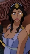 Hippolyta voiced by Virginia Madsen in Wonder Woman.