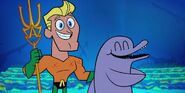 Aquaman voiced by Eric Bauza in Teen Titans GO! To the Movies.