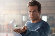 Hal Jordan with the power ring.