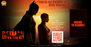 The Batman Certified Fresh and AR Experience Banner