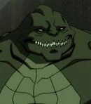 Killer Croc voiced by Edwin Hodge in the Injustice film.