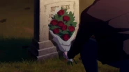Jl-flashpoint(2013) 2687.jpg (136 KB) Barry leaving flowers at his mother's grave.