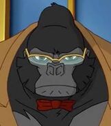 Gorilla Grodd voiced by John DiMaggio in DC Super Hero Girls.