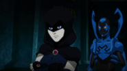 Raven & Blue Beetle JLvsTT