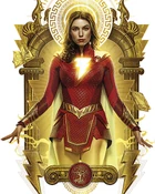 Mary Shazam portrayed by Grace Fulton and Michelle Borth in the DC Extended Universe.