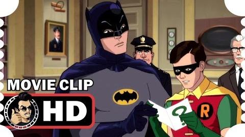 Batman Return of the Caped Crusaders MOVIE CLIP - Riddler's Clue (2016) Adam West Superhero HD