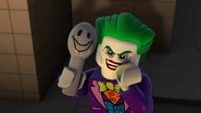The Joker voiced by Jason Spisak in the LEGO DC Comics Super Heroes film series.