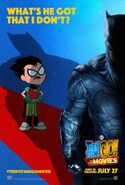 Robin voiced by Scott Menville in Teen Titans GO! universe.