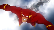 The Flash voiced by Josh Keaton in Justice League: Crisis on Two Earths.