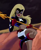 Stargirl from the DC Animated Universe.