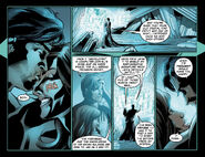 Clark and Lois at the fortress of Solitude.