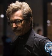 James Gordon portrayed by Gary Oldman in Christopher Nolan's Batman film series.