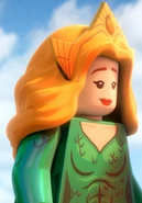 Mera voiced by Susan Eisenberg in the LEGO DC Comics Super Heroes films.