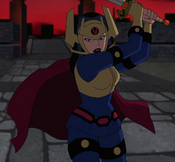 Big Barda from Justice League: Gods and Monsters.