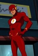 The Flash voiced by George Eads in the Young Justice series.