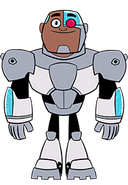 Cyborg, as seen in Teen Titans Go!